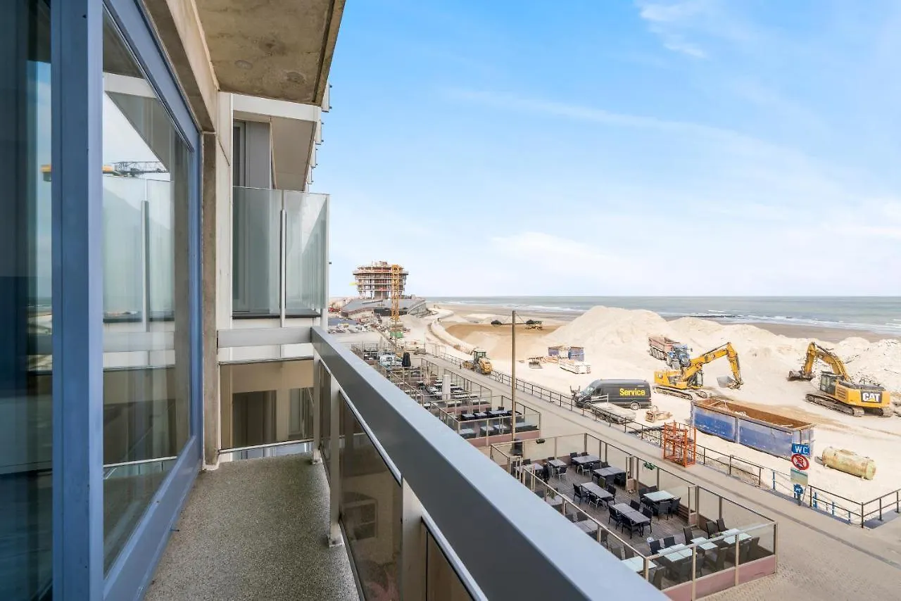 Ster Der Zee - Zeedijk App Voor 6Pers Met Zeezicht Appartement Middelkerke België